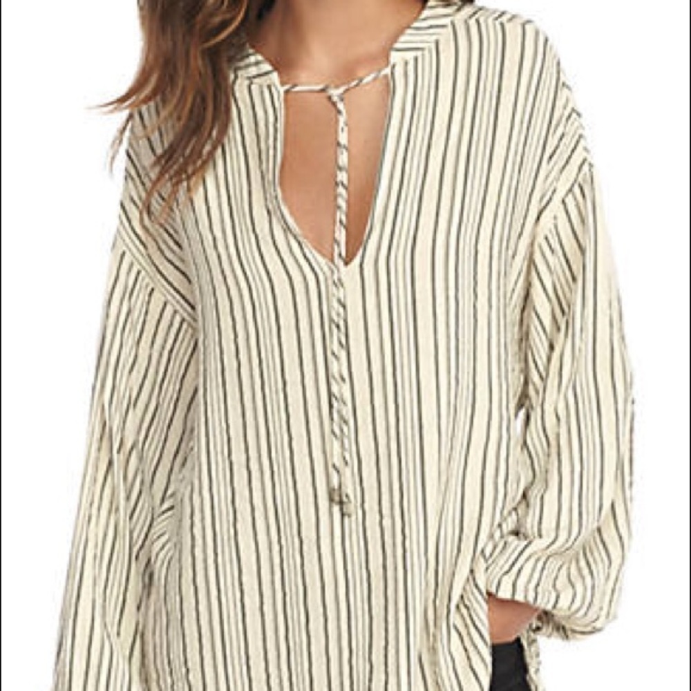 Free People Rhythm Of the night tunic top NWOT